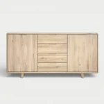 Jelsan Select / Ardin Dressoir Medium / Massief Houten Dressoir met Lades en Deuren