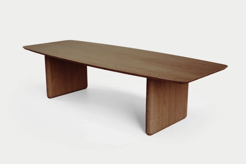 Vela Table / Massief Walnoten Eettafel met Krachtige Poten