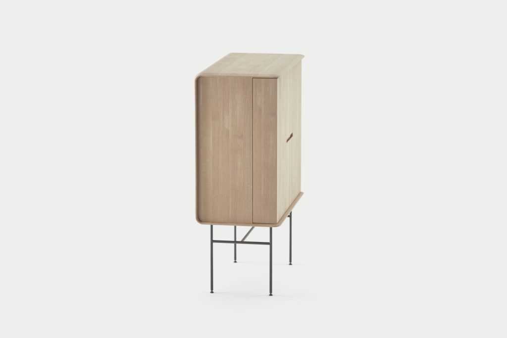 Artisan / Leno Bar / Houten Barmeubel met Metalen Poten