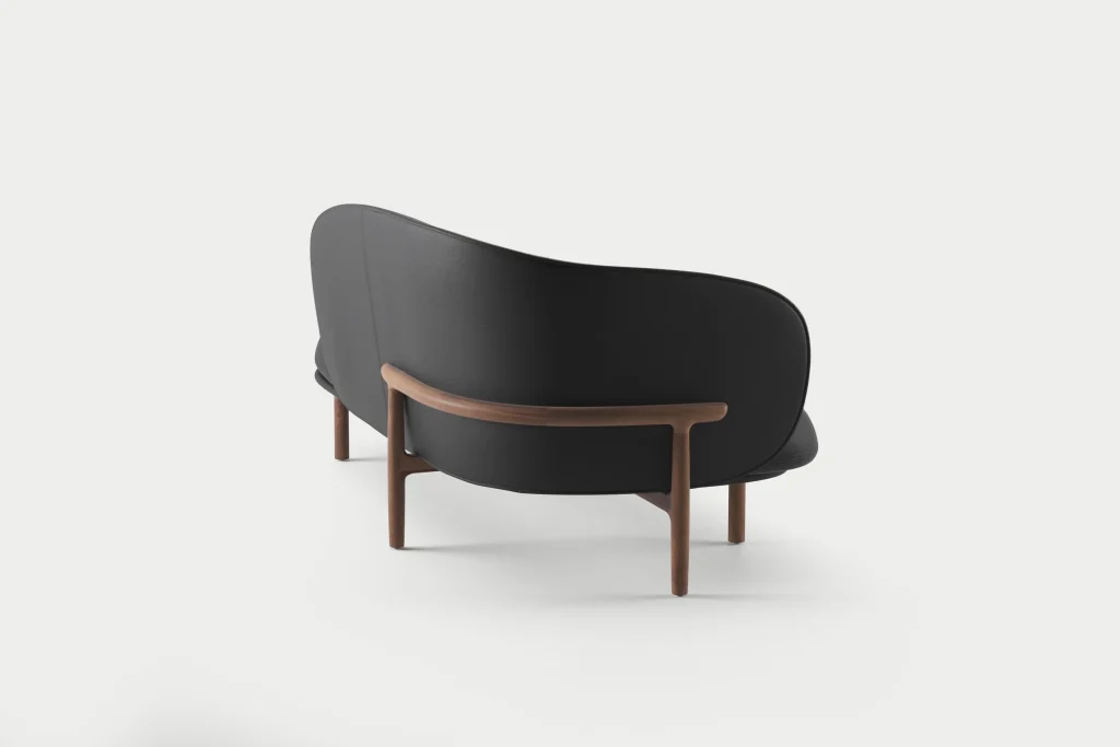 Artisan / Mela / Luxe Daybed met Gestoffeerde Zitting en Massief Houten Frame