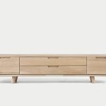 Jelsan Select / Ardin TV-meubel Large / Massief Houten TV Kast met Lades en Deuren