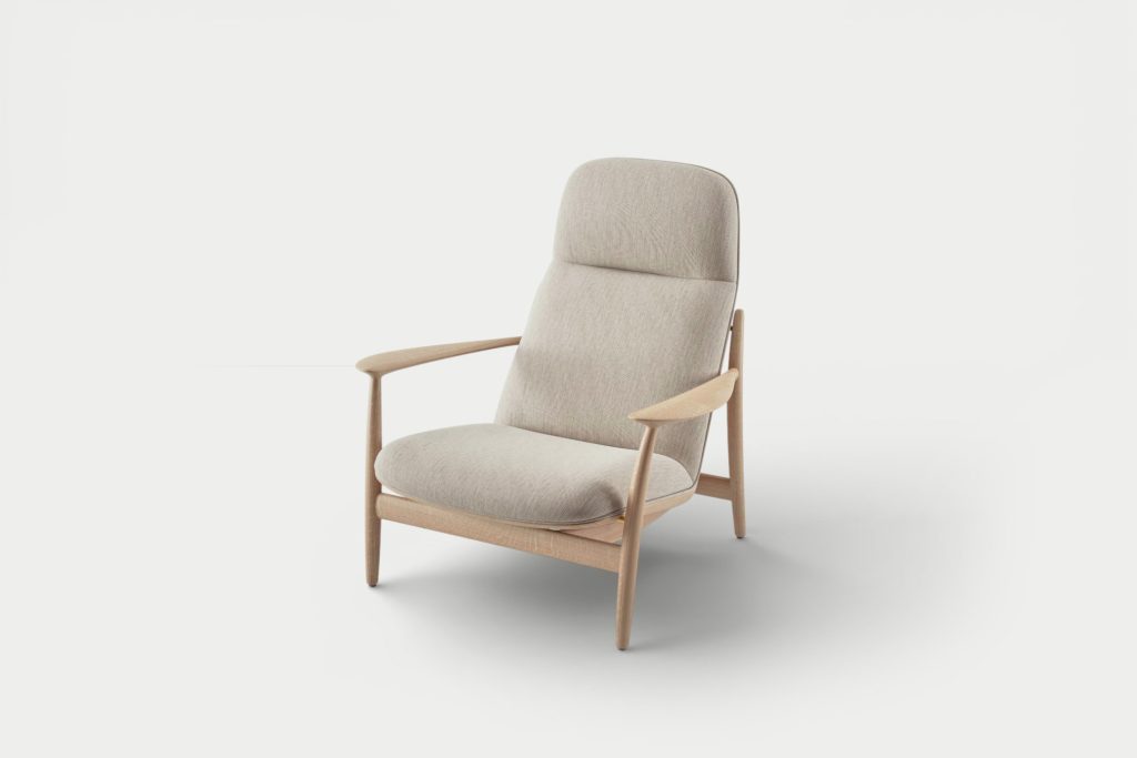 Artisan / Nila Lounge High / Design Loungestoel met Hoge Rugleuning