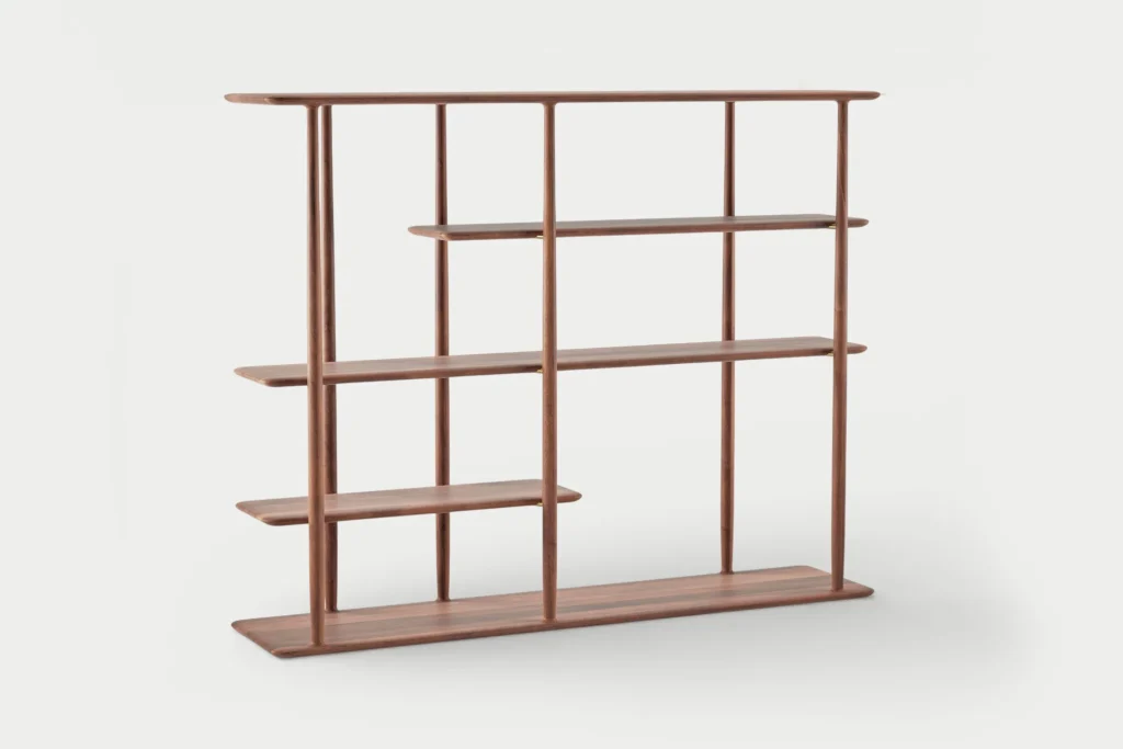 Artisan / Nila Shelf / Design Schappensysteem Boekenkast & Roomdivider in Massief Hout