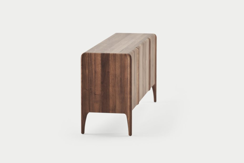 Artisan / Rio Dressoir / Modern Massief Houten Designkast met Tijdloze Rondingen