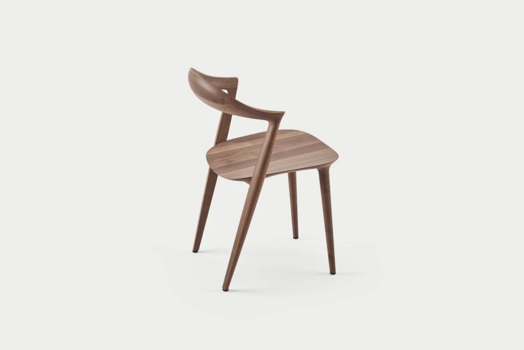 Artisan / Addo Chair / Minimalistische Design Eetkamerstoel met Gedeeltelijke Armleuning
